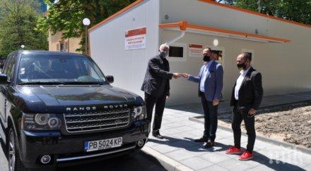 николай бареков дари личния автомобил лабораторията covid умбал свети георги