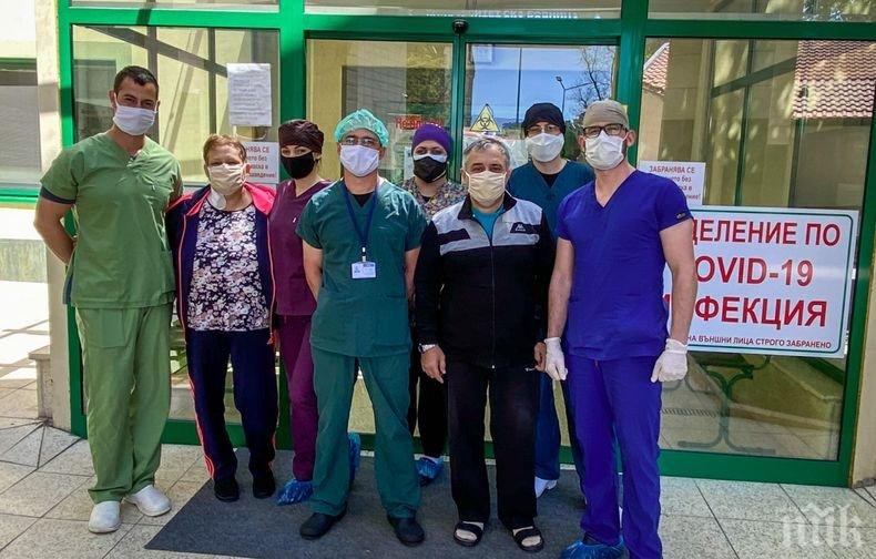 „Пълмед“ изписа семейство с коронавирус след 15 дневно интензивно лечение
