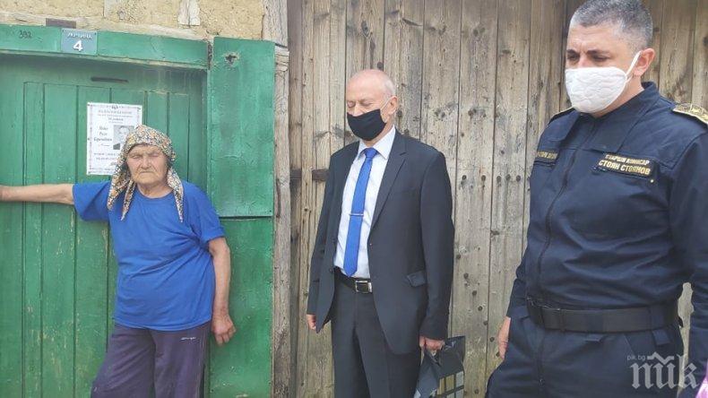 По разпореждане на Иван Гешев: Окръжният прокурор на Стара Загора на крака при пострадала баба, крадците са арестувани (ВИДЕО)