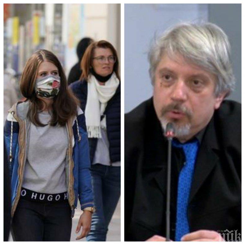 ТРЕВОЖНО! Професор по математика от БАН: Загубихме битката с коронавируса по Великден