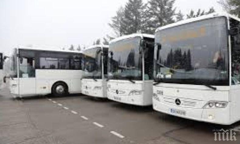 Увеличение на курсовете по линиите на градския транспорт в Ямбол от утре