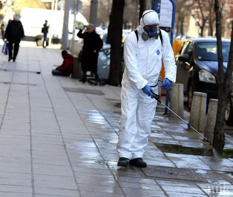 Започва масово дезинфекциране и миене на улиците в Пловдив
