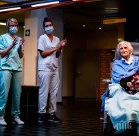 100-годишна белгийка пребори коронавируса