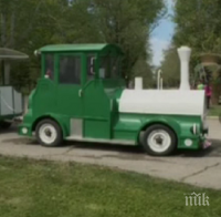 ВРЕМЕ Е ЗА ГЛОБА: Собственик на атракционно влакче върти кръгчета в Русе