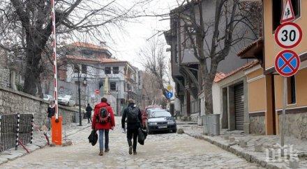 слагат бариери стария град пловдив