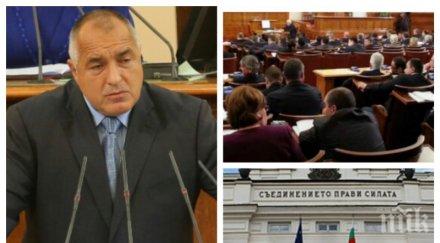 извънредно парламента депутатите изслушват премиера бойко борисов ситуацията коронавируса