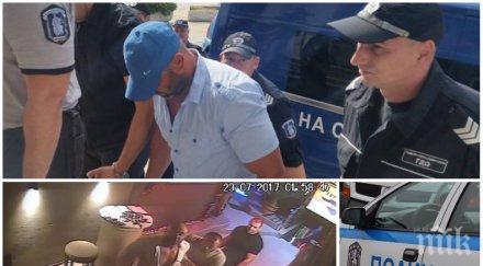 кървав екшън бургас стрелба бившия лейтенант митьо очите нарязаха главата мачете