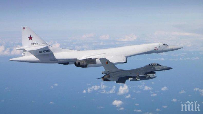 Два руски бомбардировача „Ту-160“ са летели осем часа над Балтийско море Два руски бомбардировача „Ту-160“ са летели осем часа над Балтийско море