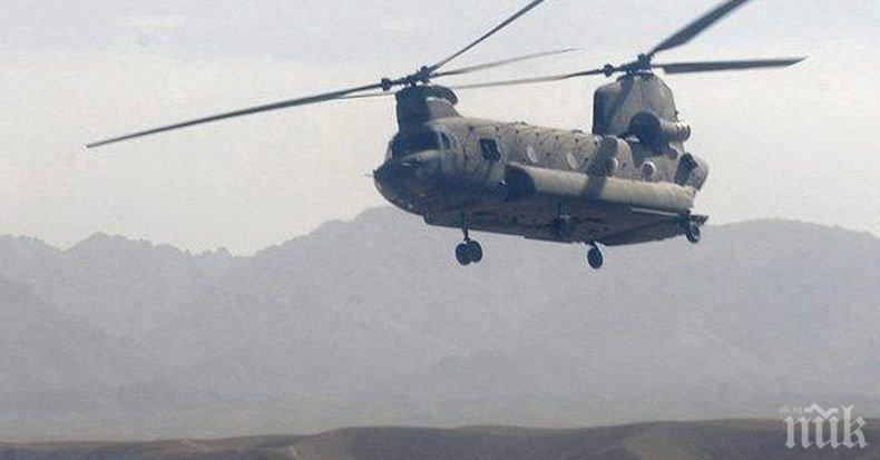 Продължава издирвателната операция за изчезналия край Гърция канадски хеликоптер на НАТО 