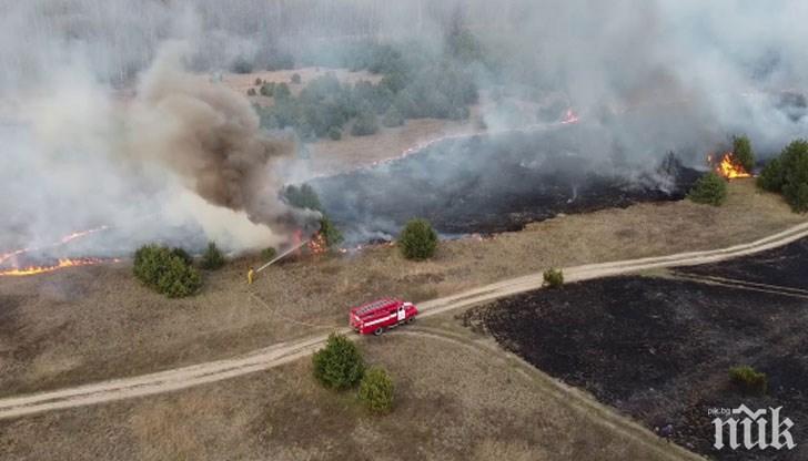 Пожарът в района на бившата АЕЦ Чернобил окончателно е локализиран