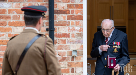 кралица елизабет жест ветеран събрал милиони британските медици