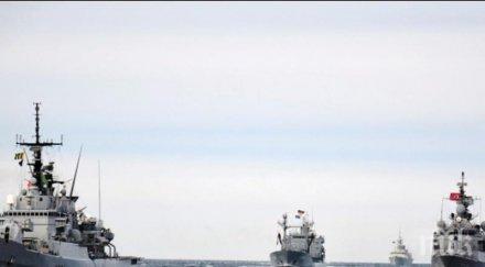 нато изпрати военнен флот баренцово море