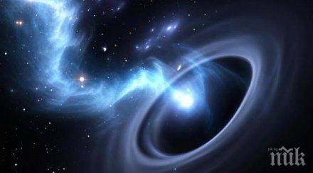 уникално откриха звезда пленена черна дупка