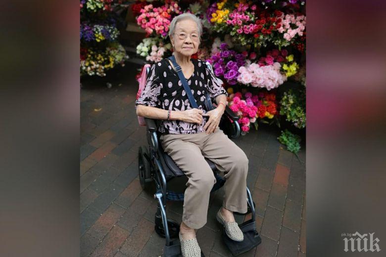 102-годишна жена пребори коронавируса в Сингапур