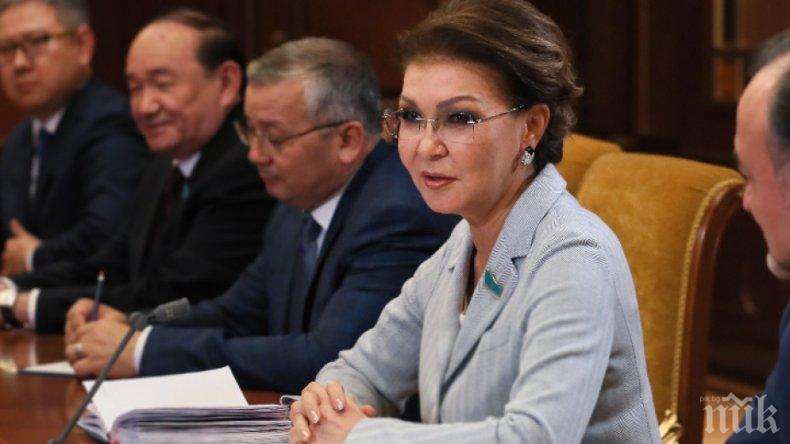 Президентът на Казахстан уволни дъщерята на предшественика си