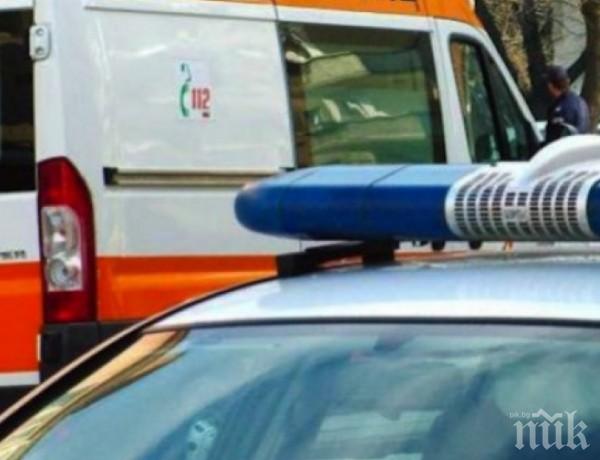 Линейка и автомобил на охранителна фирма катастрофираха в центъра на София (СНИМКИ)