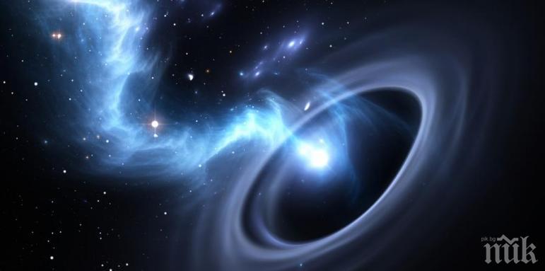 УНИКАЛНО: Откриха звезда, пленена от черна дупка
