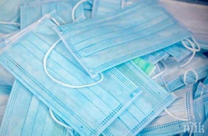 Склад с медицински маски изгоря край Париж