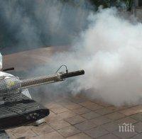 Пръскат срещу комари в Димитровград
