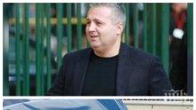 Жената на Коко Динев катастрофира с дъщеря им във верижно меле