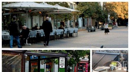 извънредно пик столичани щурмуват отворените заведения открито витошка снимки обновена