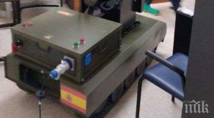 уникален пробив роботът теодор ликвидира covid ултравиолетови лъчи