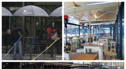 пик уличните заведения отварят врати вижте пие кафе пешеходния бул витоша видео обновена