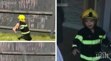 хит тригодишно момиченце взриви социалните мрежи демонстрация уменията