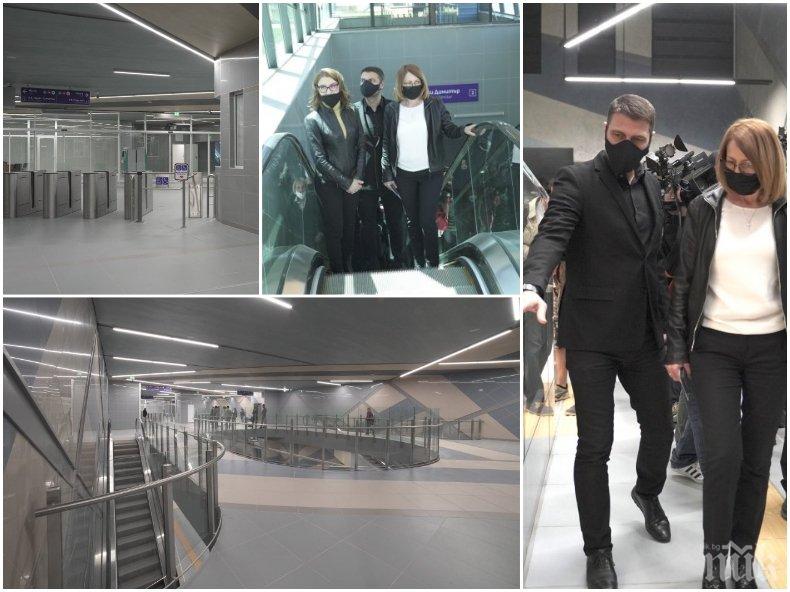 Пускат новата линия на метрото до 30 август