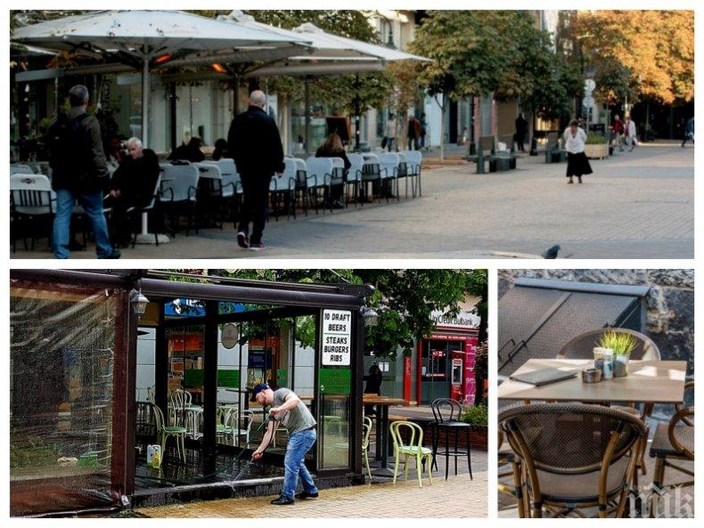 ИЗВЪНРЕДНО В ПИК TV! Столичани щурмуват отворените заведения на открито на Витошка (СНИМКИ/ОБНОВЕНА)