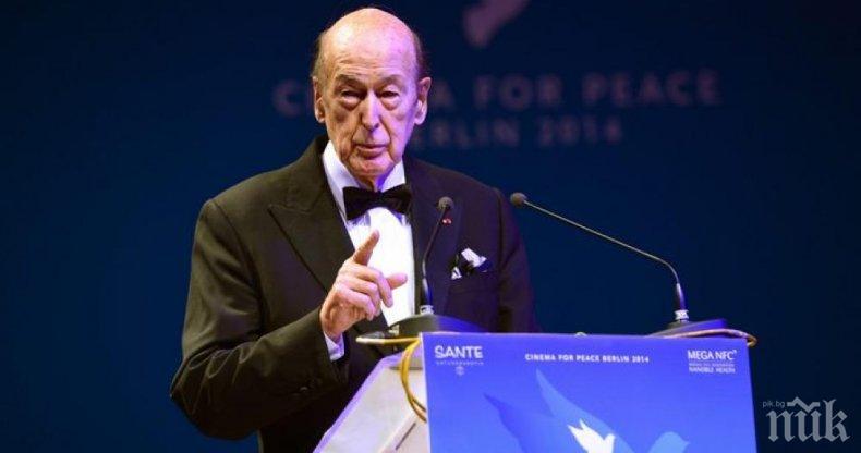 Германска журналистка обвини бившия френски президент Жискар дЕстен в сексуално посегателство