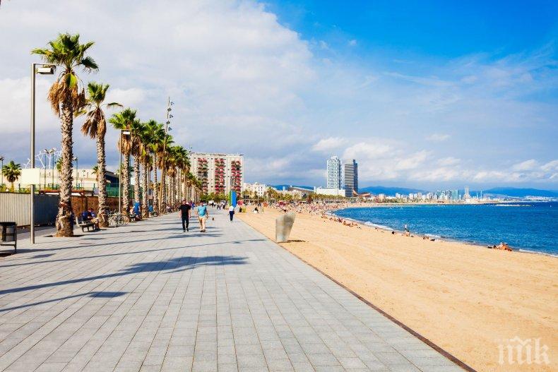 Барселона отвари плажовете си, но само за спортуващи сутрин