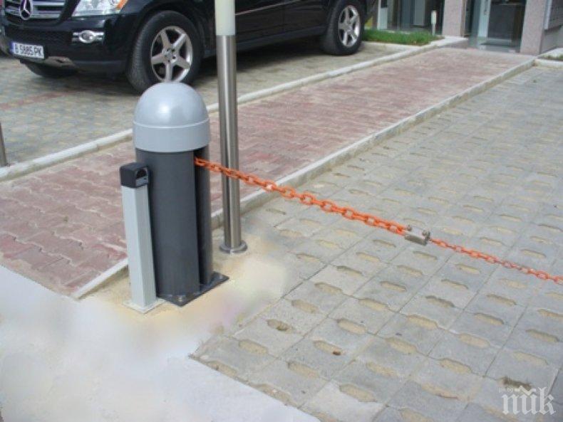 Сложиха бариери в Капана на Пловдив