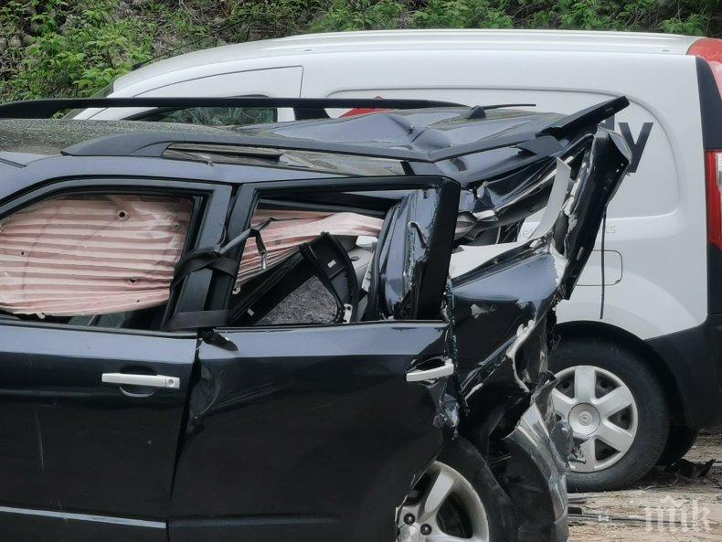 Шофьор пострада в катастрофа край Сунгурларе
