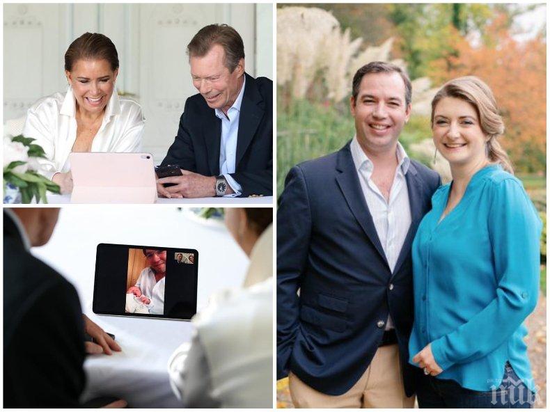 Ново кралско бебе! Престолонаследникът на Люксембург стана баща