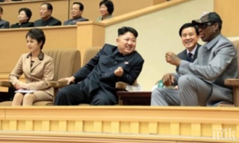 Родман: С Ким Чен-ун се напихме с водка, а той пя караоке
