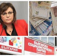 РАЗКРИТИЕ НА ПИК: 5 230 000 лева е преразходът на Корнелия Нинова като лидер на БСП само за 2019 г.!
