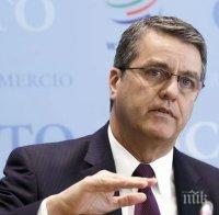 Генералният директор на Световната търговска организация подготвя оставка

 