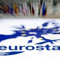 ЕВРОСТАТ: Спад на икономиката в еврозоната, но България с растеж от 0,3%