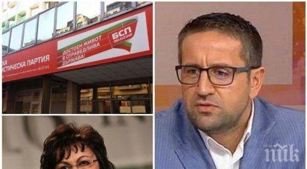 георги харизанов безпощаден опозиционния театър бсп клишетата нинова нулев ефект социалистите имат интерес изборите максимално далеч догодина