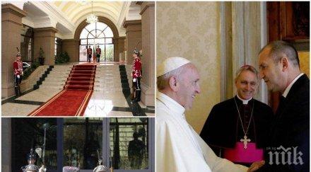 румен радев папата ватикана
