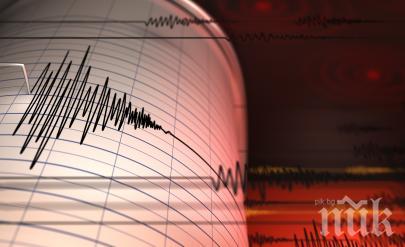 Земетресение с магнитуд 4.1 по Рихтер бе регистрирано край Камчатка