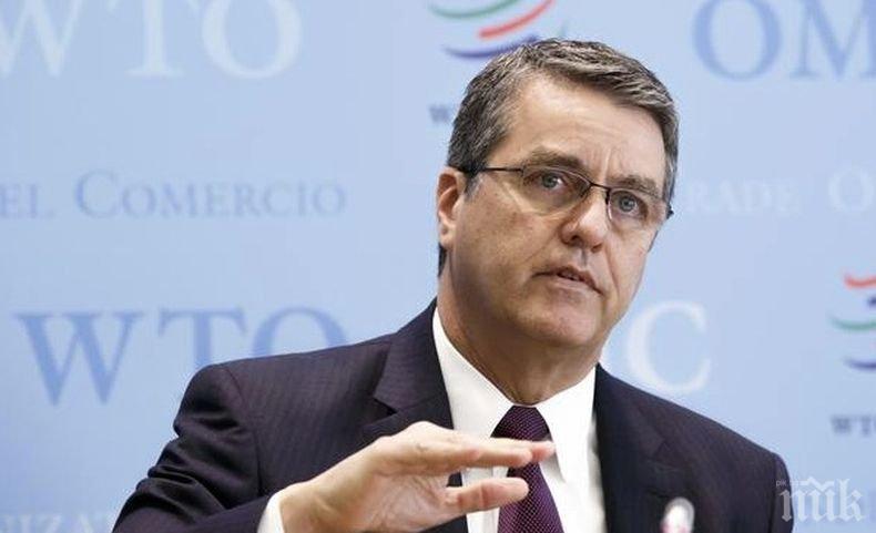 Генералният директор на Световната търговска организация подготвя оставка

 