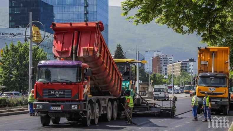 ВАЖНО: Отвориха за движение ремонтирания бул. България