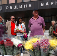 Цветарите във Варна протестират, искат по-малки наеми