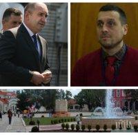 ИЗВЪНРЕДНО В ПИК TV! Кмет на ВМРО посрещна с камбанен звън и питка Румен Радев - как ще отговори президентът на протестиращите, които искат оставката му (ВИДЕО/СНИМКИ/ОБНОВЕНА)