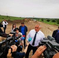 Премиерът Борисов показа ПЪРВИ СНИМКИ от строежа на газовата връзка с Гърция