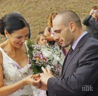 Юлияна Дончева и Стъки празнуват 10 години брак