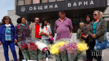 Цветарите във Варна протестират, искат по-малки наеми