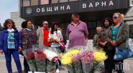 цветарите варна протестират искат малки наеми